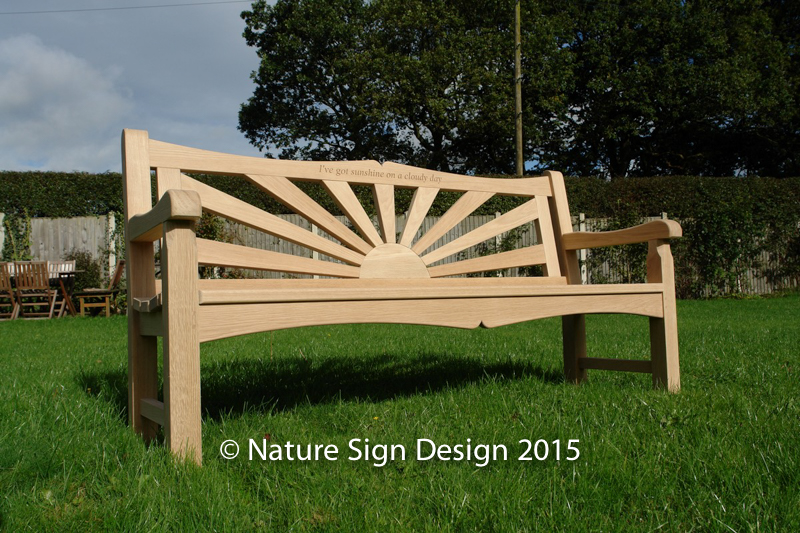 Oak Garden Benches Hand Made In The United Kingdom