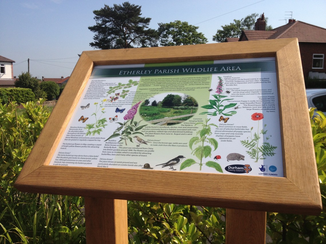 Interpretation Panels by nature sign design