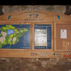 fsc oak lockable cabinet and sign