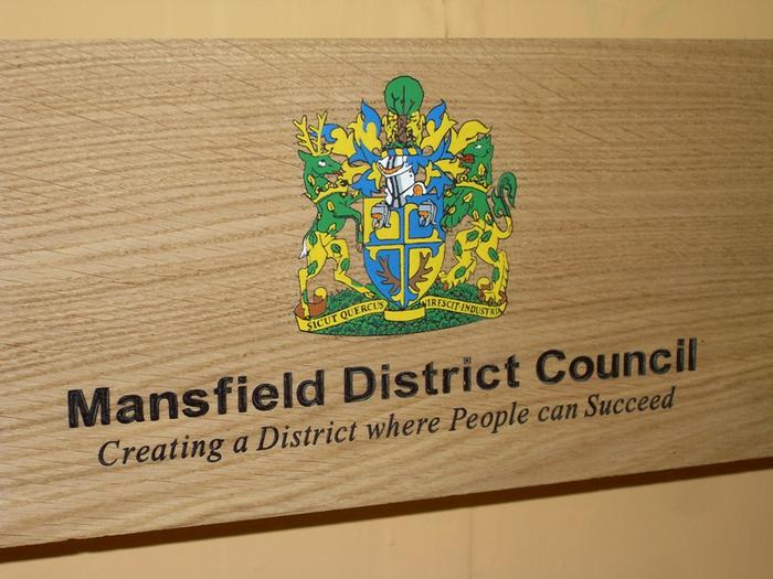 mansfield district council sign