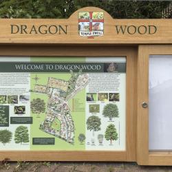 oak notice boards