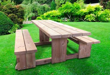 douglas fir picnic bench